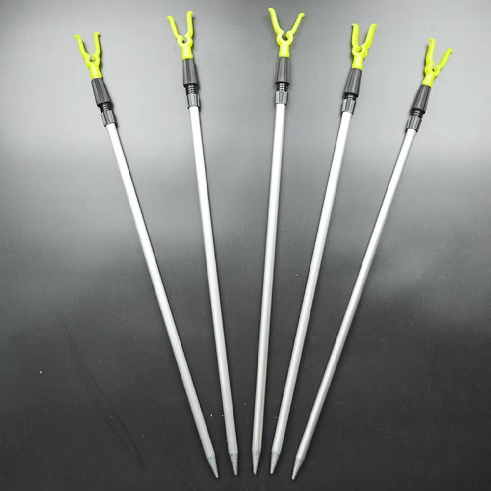 Adjustable Fishing Stand Telescopic Fishing Bankstick Extending Rod Rest Fishing Rod Bracket Fishing Rod for Winter Fishing