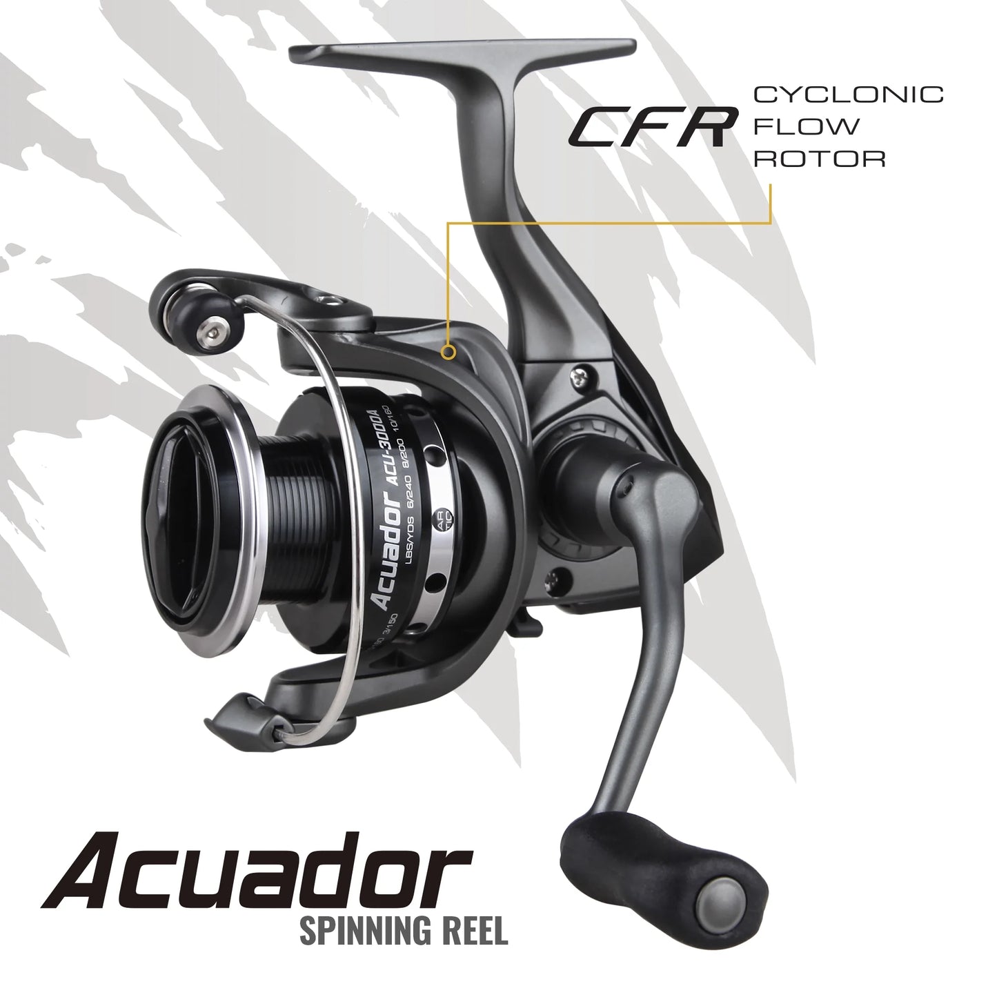 Acuador 3000-Size Spinning Fishing Reel