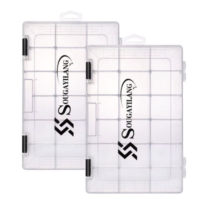 Fishing Tool Box 1/2/4Pcs 3600 3700 Plastic Bait Storage Box Portable Fishing Tackle Suitable for a Variety of Bait