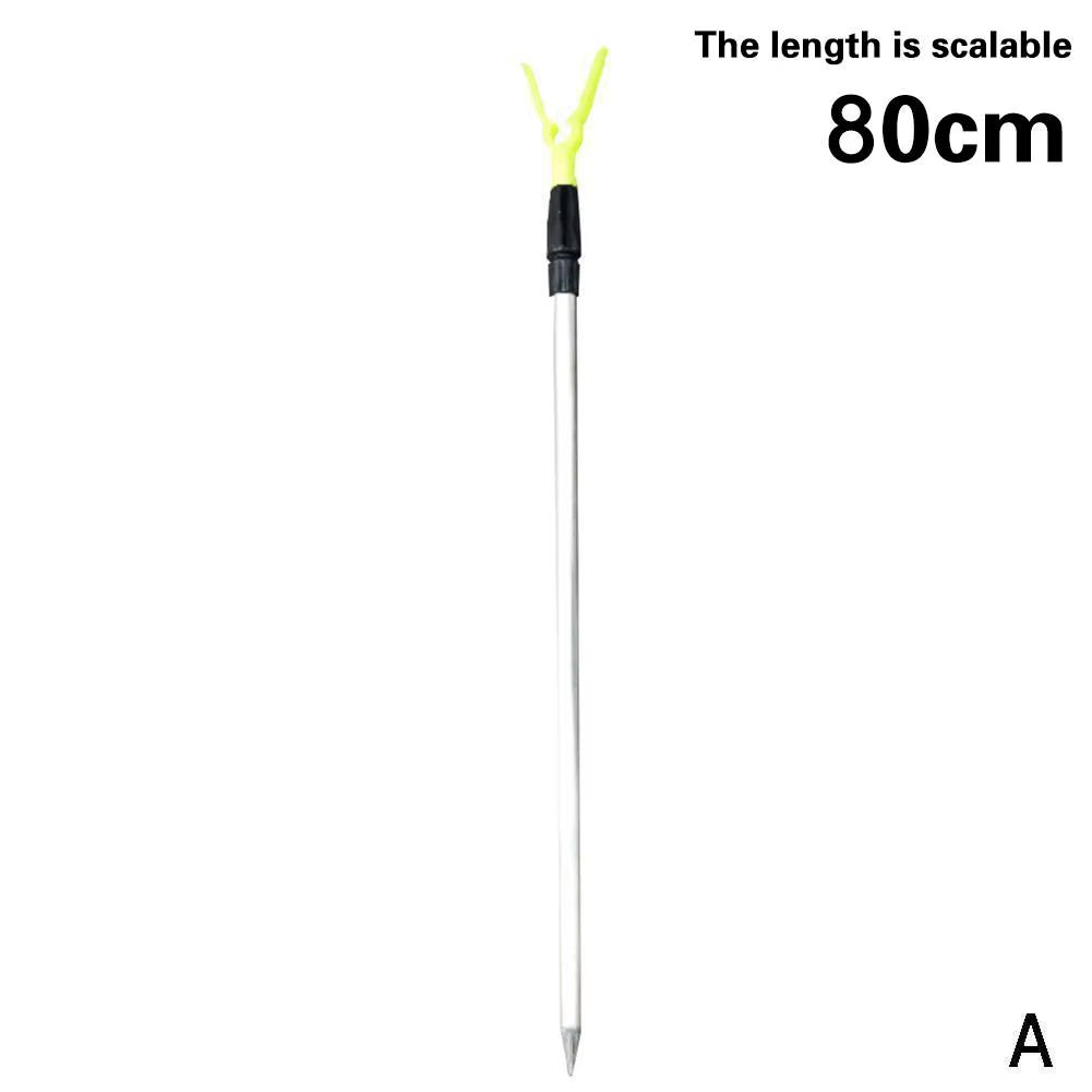 Adjustable Fishing Stand Telescopic Fishing Bankstick Extending Rod Rest Fishing Rod Bracket Fishing Rod for Winter Fishing