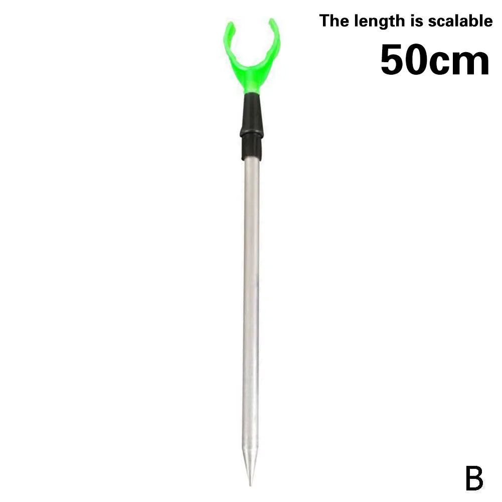 Adjustable Fishing Stand Telescopic Fishing Bankstick Extending Rod Rest Fishing Rod Bracket Fishing Rod for Winter Fishing