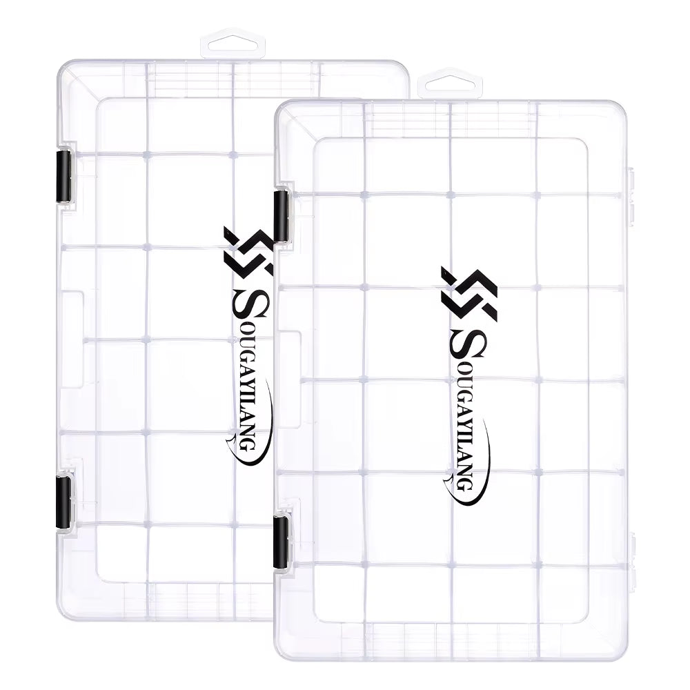 Fishing Tool Box 1/2/4Pcs 3600 3700 Plastic Bait Storage Box Portable Fishing Tackle Suitable for a Variety of Bait